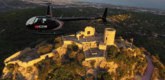 Barcelona helikopterem | BP Gryf Barcelona loty helikopterem