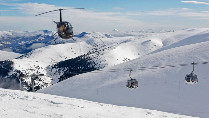 Barcelona loty helikopterem